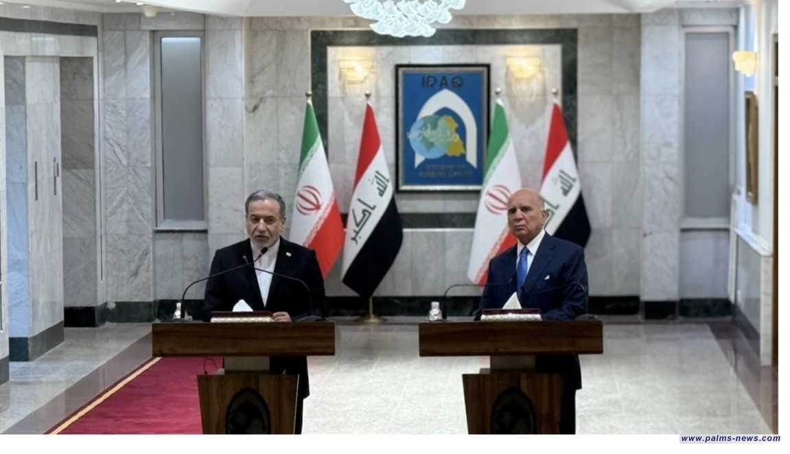 عراقجي من بغداد: سننسق لتشييع جثمان السيد الشهيد علي الخامنئي في العتبات المقدسة