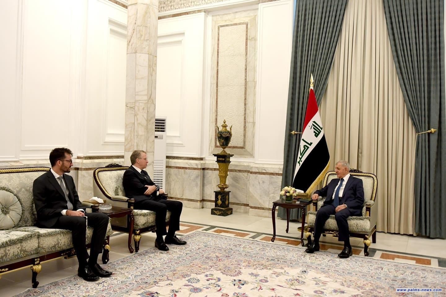 الرئيس العراقي يتلقى دعوة ثانية لحضور افتتاح أولمبياد باريس