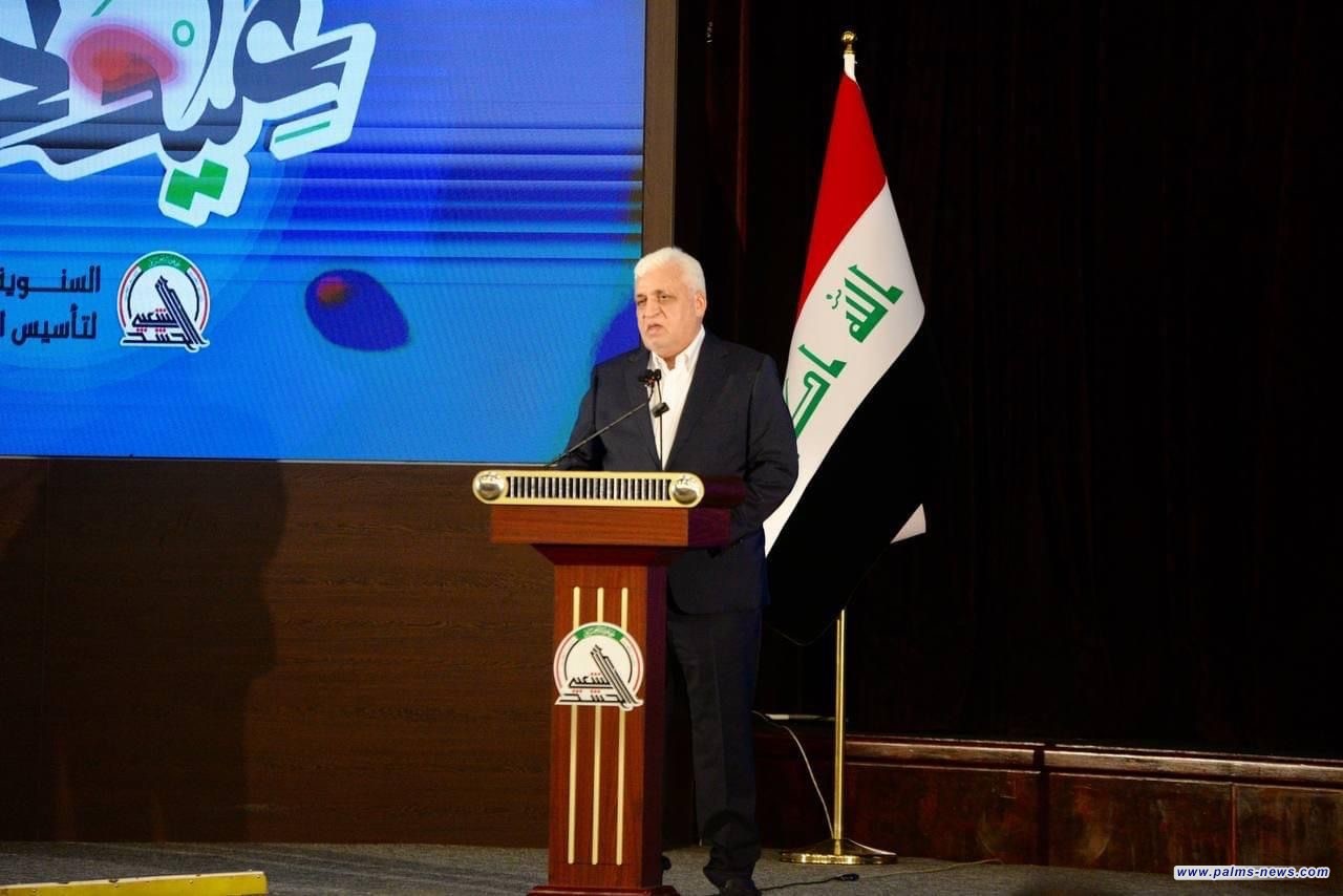 الفياض : نؤكد تبني الحشد الشعبي أهداف الحكومة والدفاع عن سياساتها