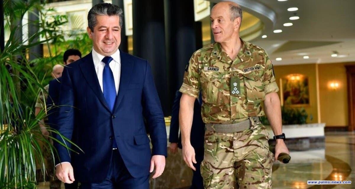 بارزاني وفاول يؤكدان ضرورة بقاء القوات الدولية بالعراق