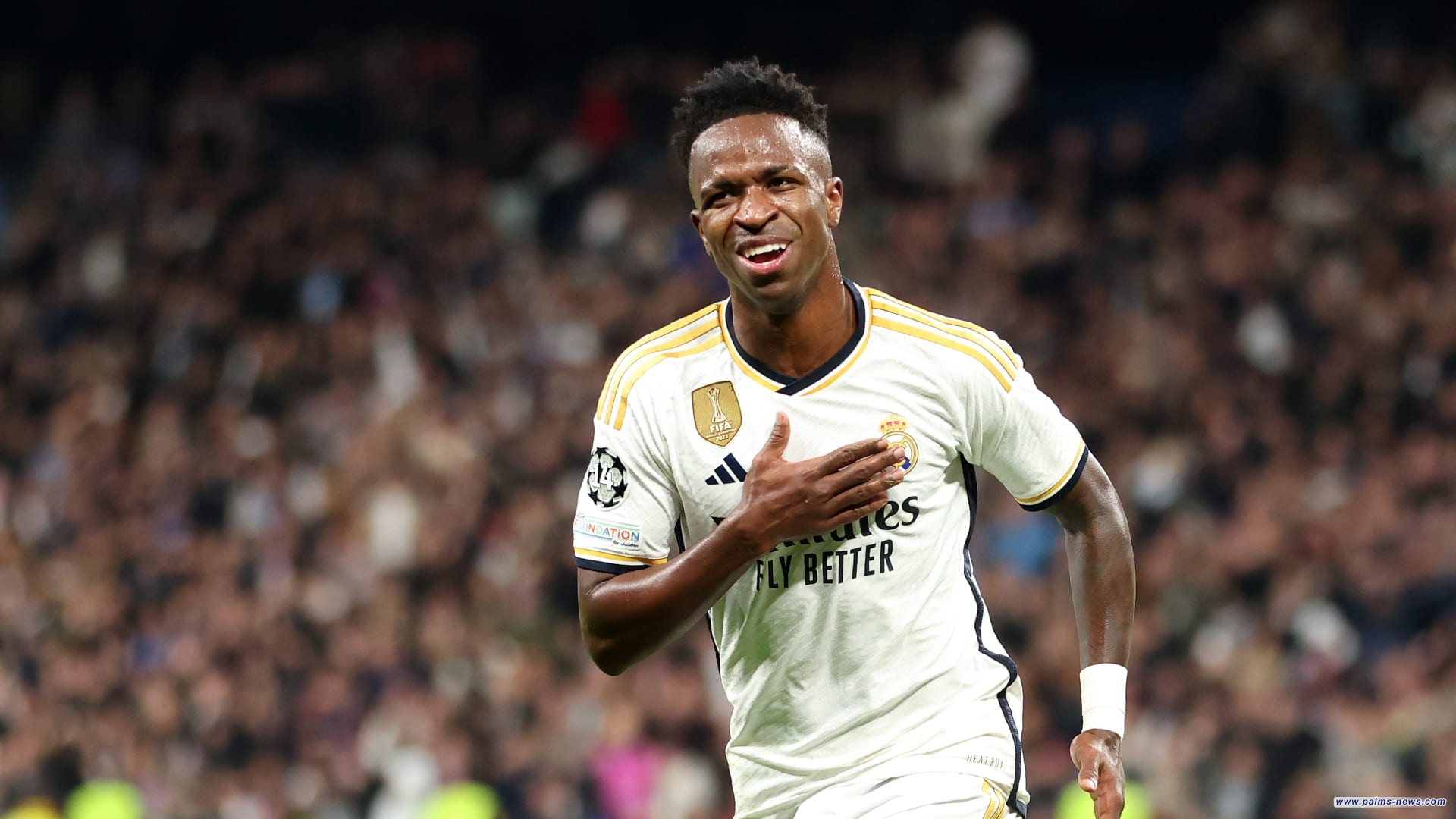 فينيسيوس يغيب عن الملاعب لمدة شهرين للإصابة