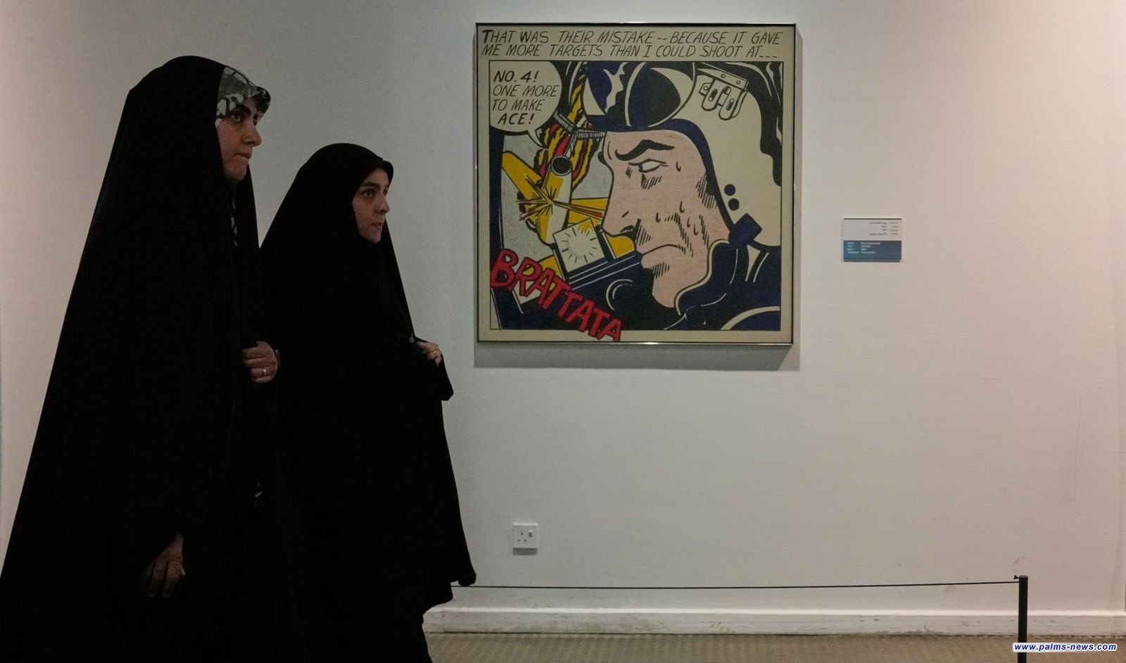 طهران تحتضن معرض "الفن والحرب" لأعمال فنية أمريكية تناهض الحرب