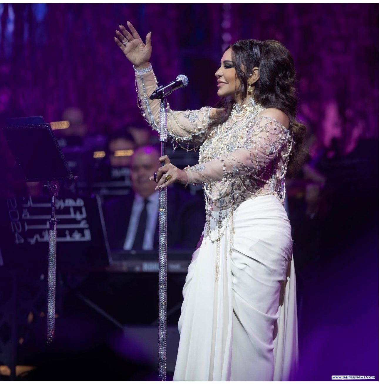 أحلام تعيد نشر فيديو للفنانة السورية نور علي وهي تقلدها