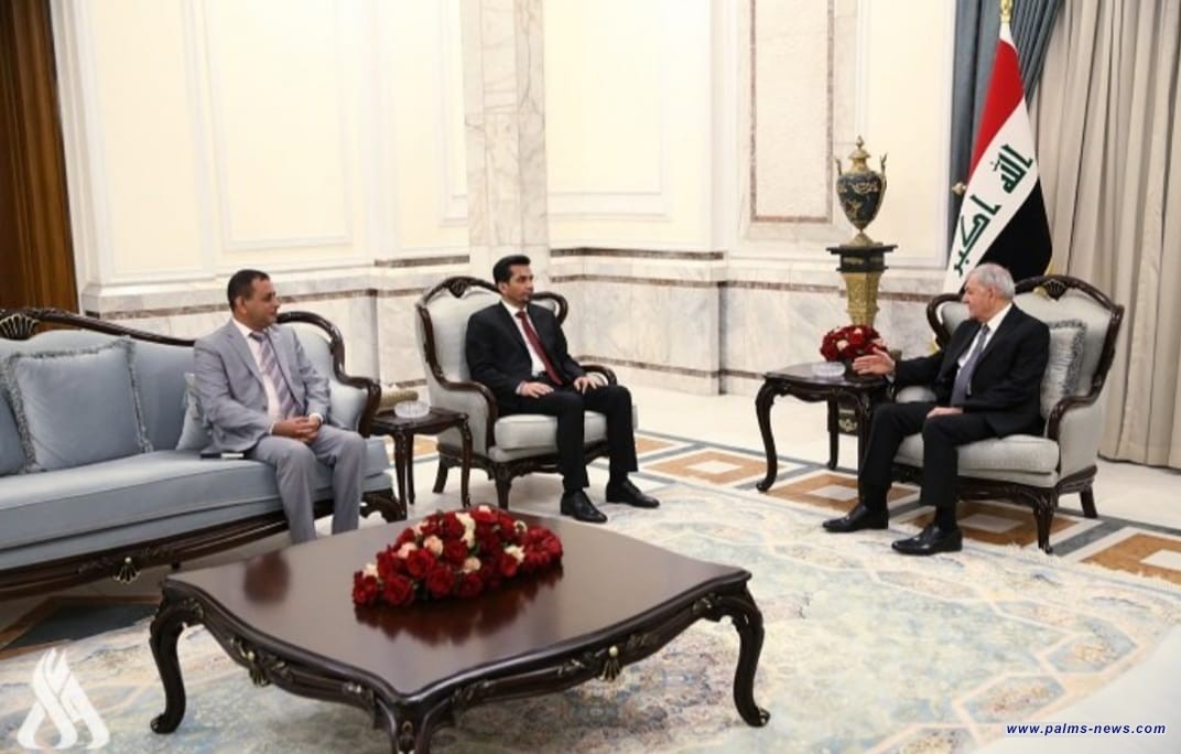 رئيس الجمهورية يشدد على العمل الفوري لرفع الحظر الأوروبي عن الطيران العراقي