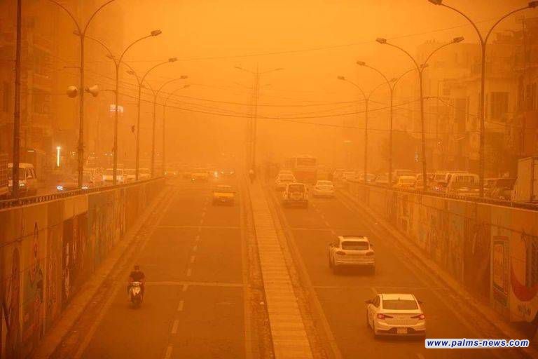 الأنواء الجوية تحذّر من موجة غبار تضرب العراق السبت المقبل