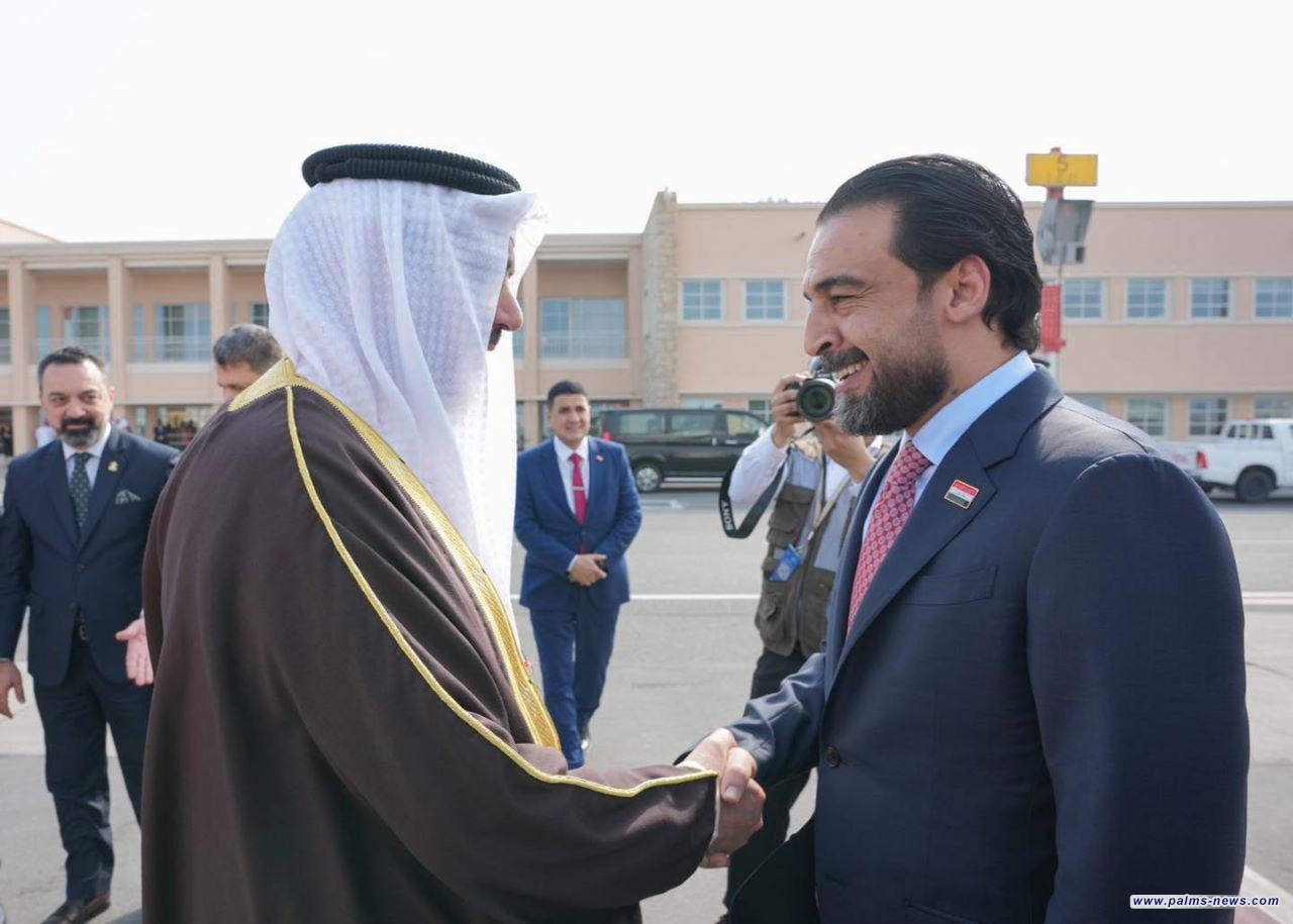الحلبوسي يصل البحرين للمشاركة بأعمال اجتماعات الاتحاد البرلماني الدولي