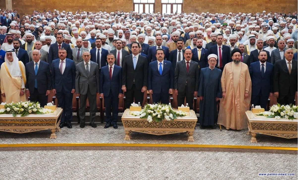 رئيس الوزراء يحضر احتفالية الوقف السني بمناسبة المولد النبوي الشريف