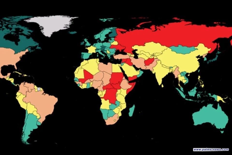 العراق في المرتبة العاشرة.. تصنيف جديد لأخطر دول العالم في عام 2023