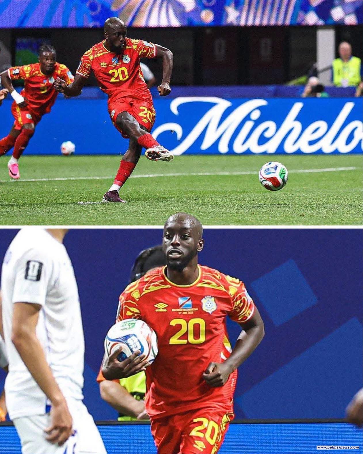 نجم الكونغو ويسا يواصل كتابة التاريخ في كأس العالم