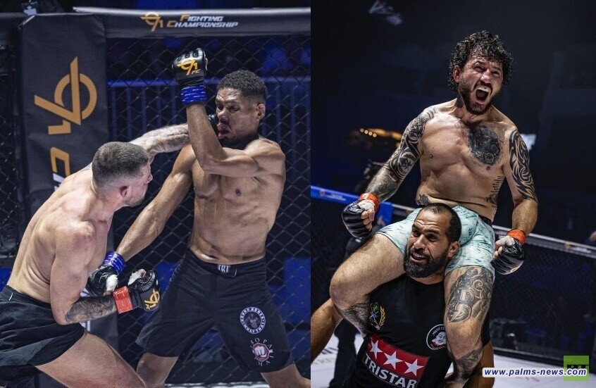 نزالات عالمية في بطولة "971" للفنون القتالية المختلطة بدبي