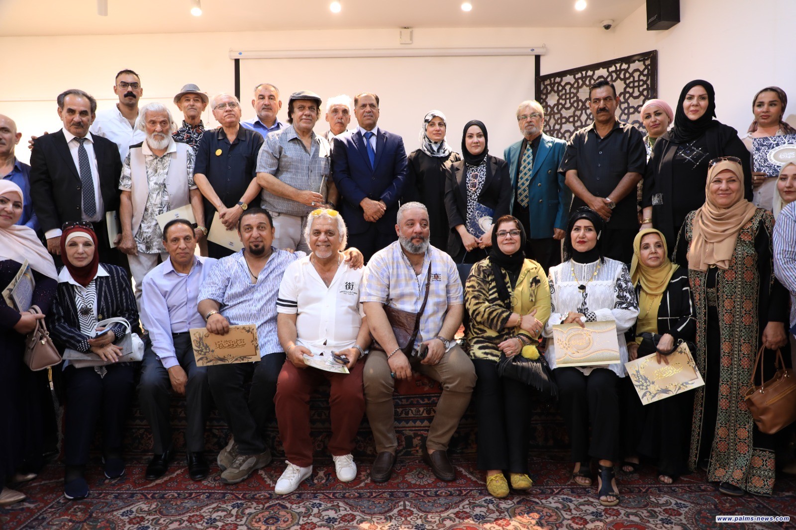 مؤسسة هواجس تستذكر الفنان التشكيلي الراحل محمد السبع في أروقة نخيل عراقي