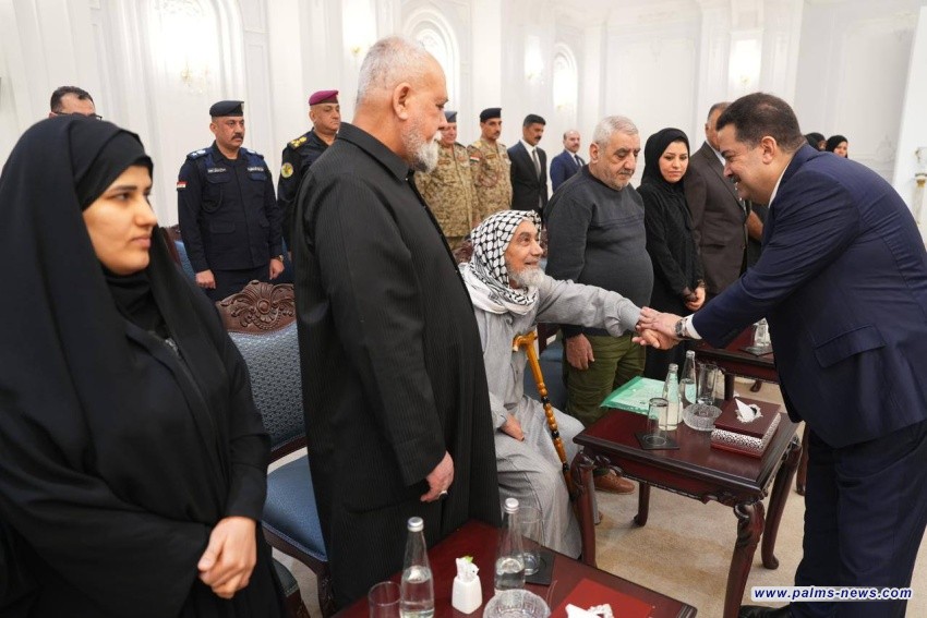 السوداني يؤكد التزام الحكومة برعاية عوائل الشهداء ومتابعة حقوقهم