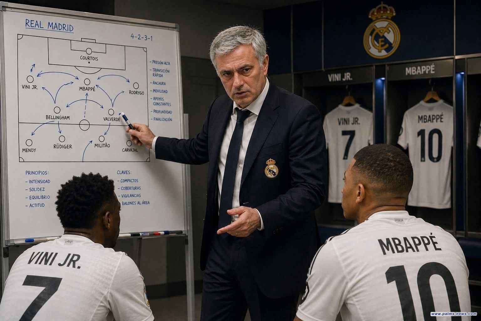 جوزيه مورينيو ينفي تواصل ريال مدريد معه بشأن تدريبه الموسم المقبل.