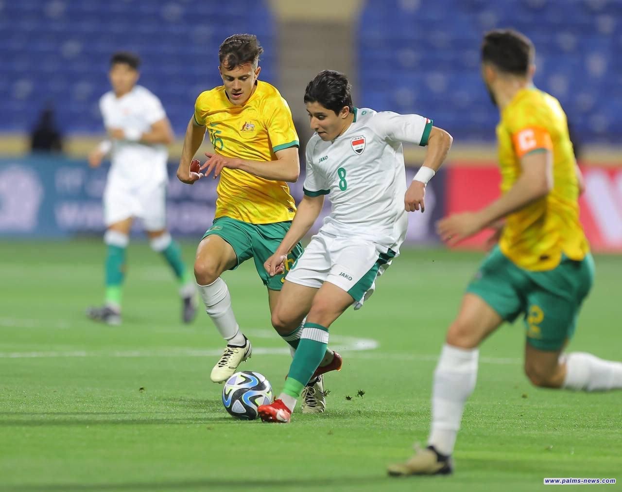 شباب العراق يخسر أمام استراليا بهدفين لهدف