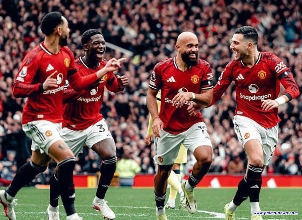 مانشستر يونايتد يتغلب على توتنهام في الدوري الإنجليزي
