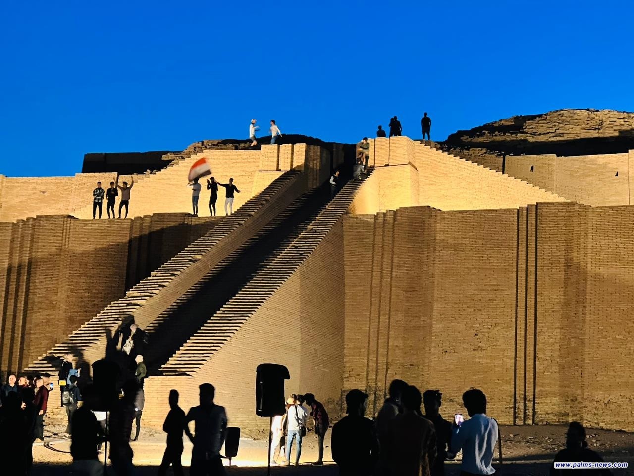 ذي قار تشهد إقامة مارثوان رياضي كبير بالقرب من مدينة اور الأثرية