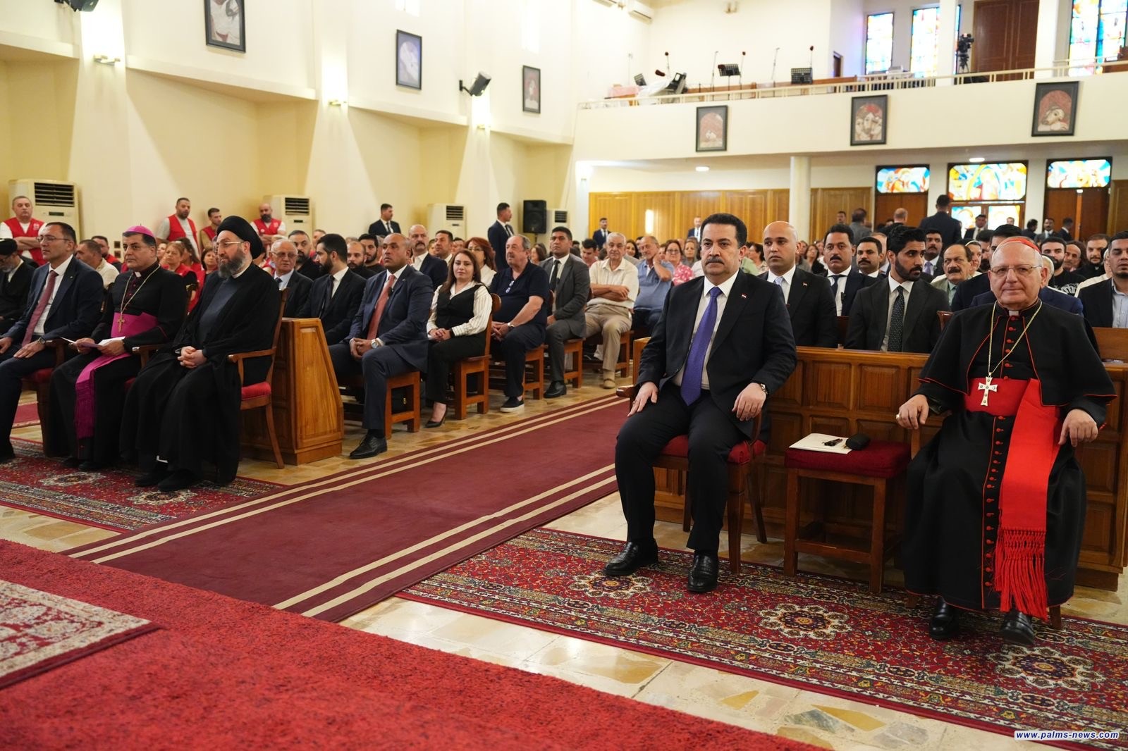 رئيس الوزراء يحضر الصلاة المشتركة من أجل إنهاء العدوان على غزّة