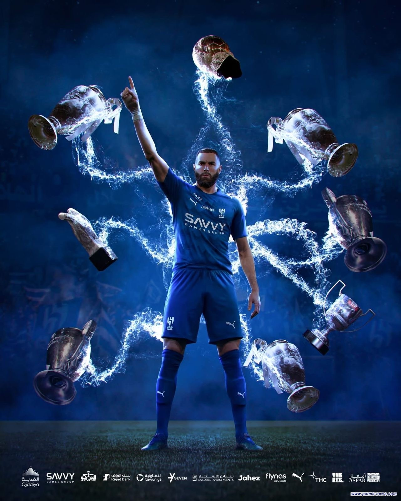 الهلال السعودي يضم النجم الفرنسي كريم بنزيما قادماً من الاتحاد