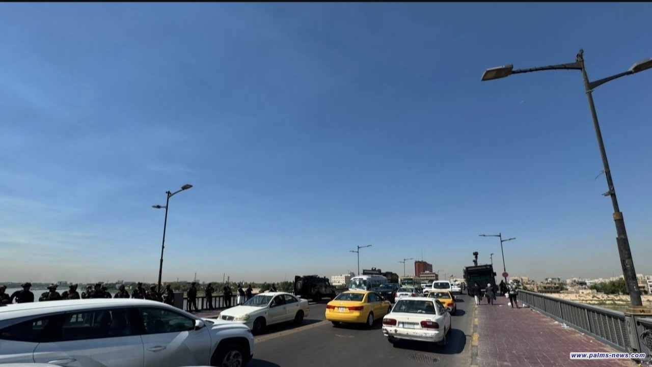 إعادة فتح جسر الجمهورية وسط بغداد