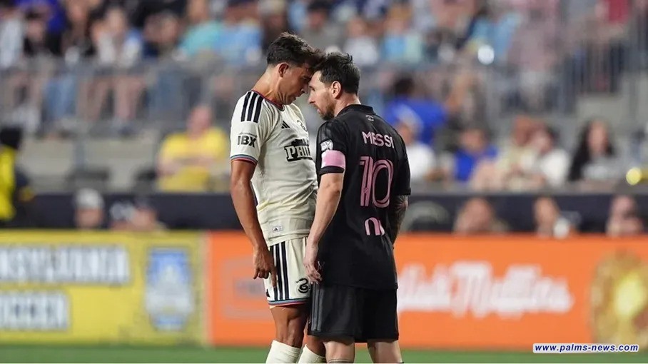 تغريم ليونيل ميسي بسبب صفع لاعب فيلادلفيا