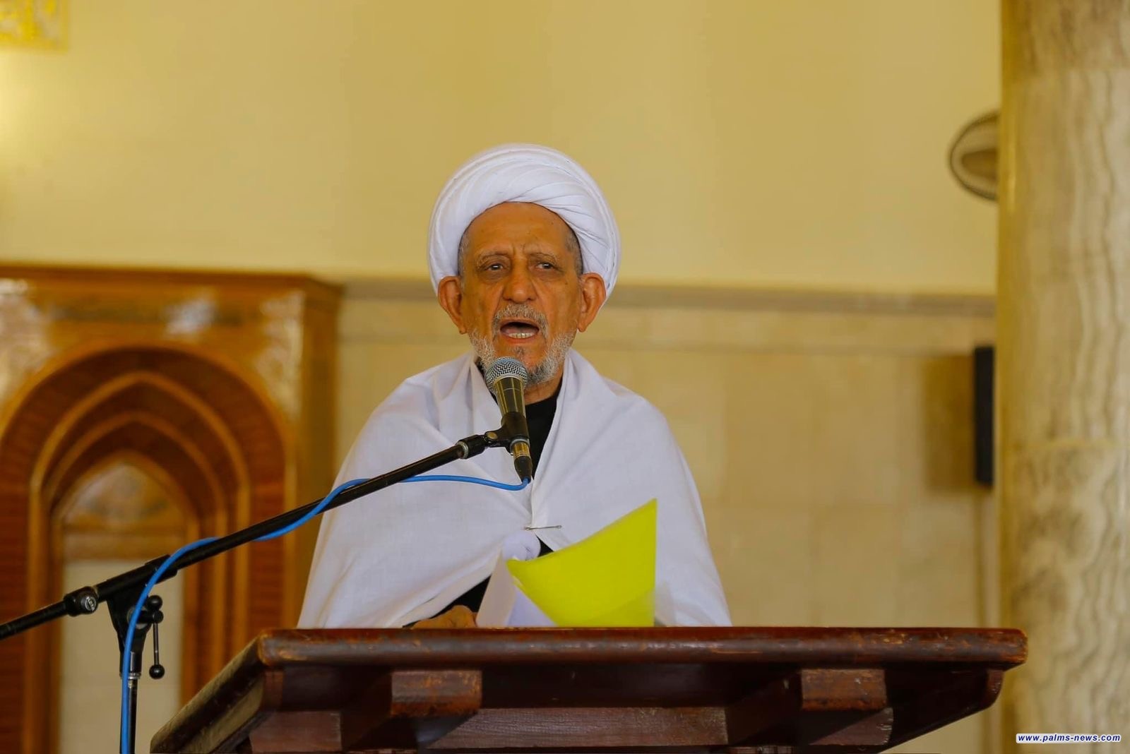 إمام مسجد الكوفة المعظم : المسلمينَ اليَومَ بأمَسِّ الحاجَةِ لجَمْع الكَلِمَةِ وتَوحيدِ الرأي