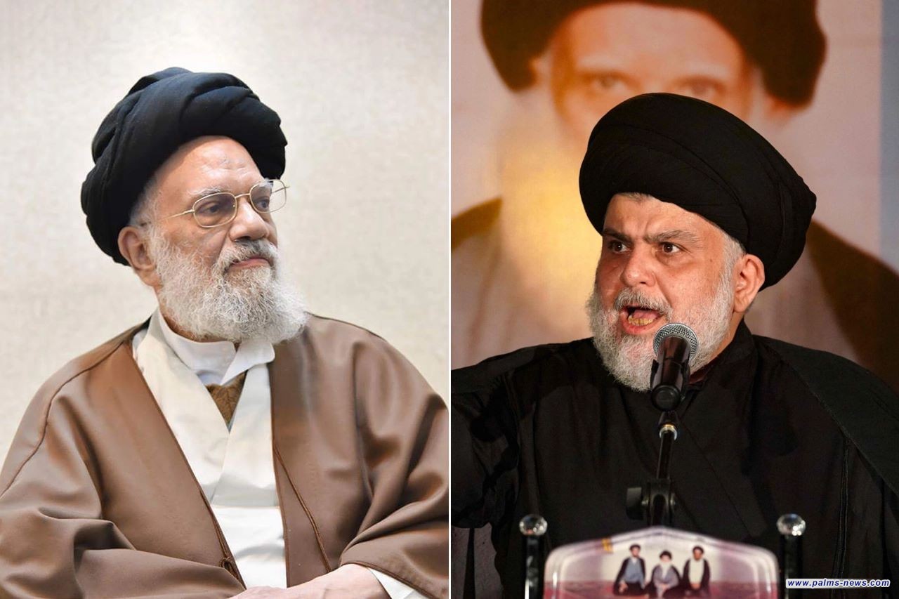 الصدر يتصل بالمرجع كاظم الحائري للاطمئنان على صحته