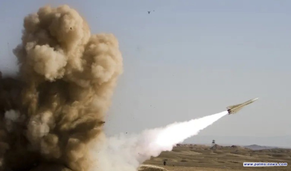 رصد اطلاق رشقات صاروخية من ايران باتجاه الكيان الصهيوني