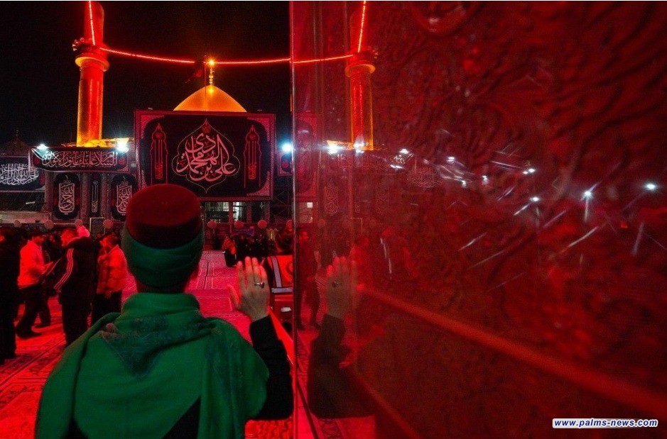 مواكب الخدمة تواصل استقبال الزائرين في ذكرى استشهاد الإمام الهادي (عليه السلام)