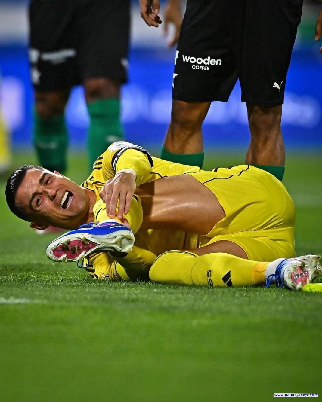 ‏ كرستيانو رونالدو يغيب لمدة من أسبوعين إلى 4 أسابيع بسبب الإصابة التي تعرض لها في مباراة الفيحاء.