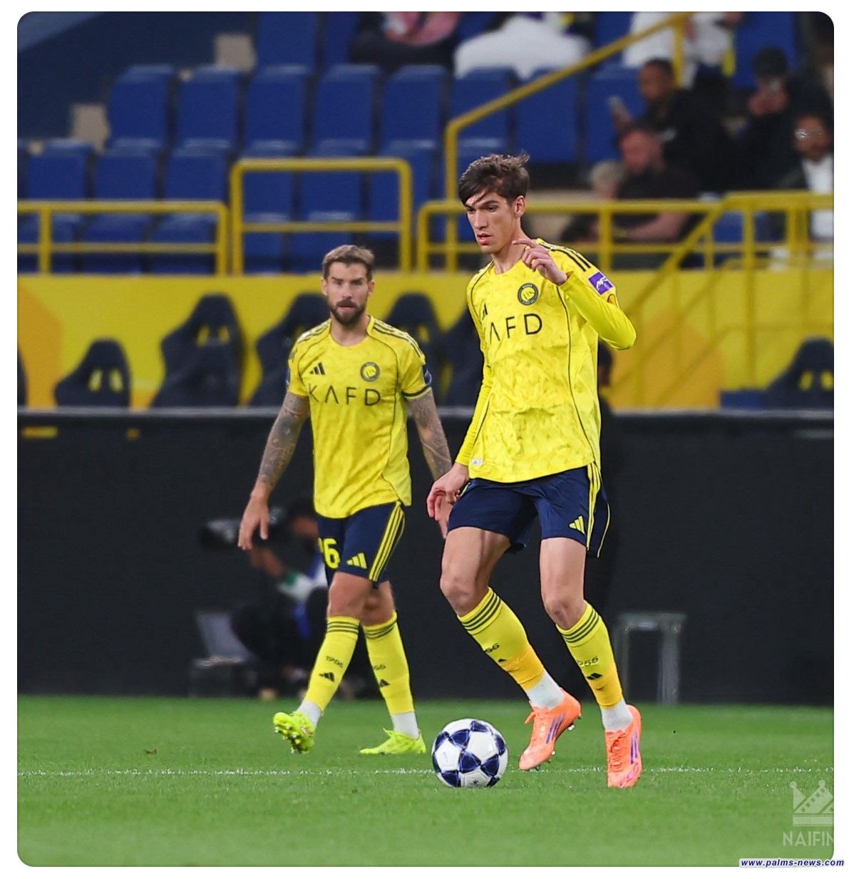 إشادة جماهيرية سعودية واسعة بأداء اللاعب العراقي حيدر عبد الكريم