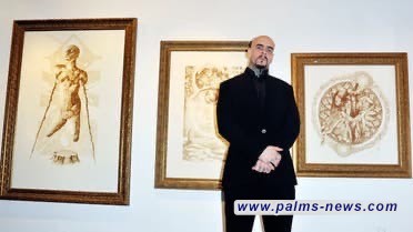 الشرطة الأمريكية تلقي القبض على فنّانٍ يرسم بدم البشر