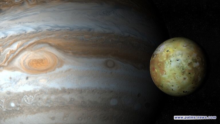 مركبة ناسا تلتقط عن قرب الانفجارات البركانية على قمر المشتري آيو