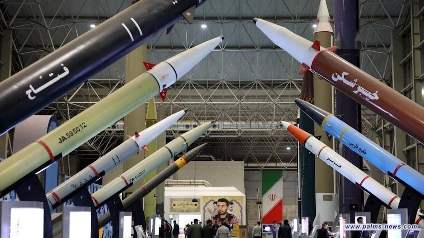 اعلام ايراني : إطلاق 30 صاروخا على إسرائيل