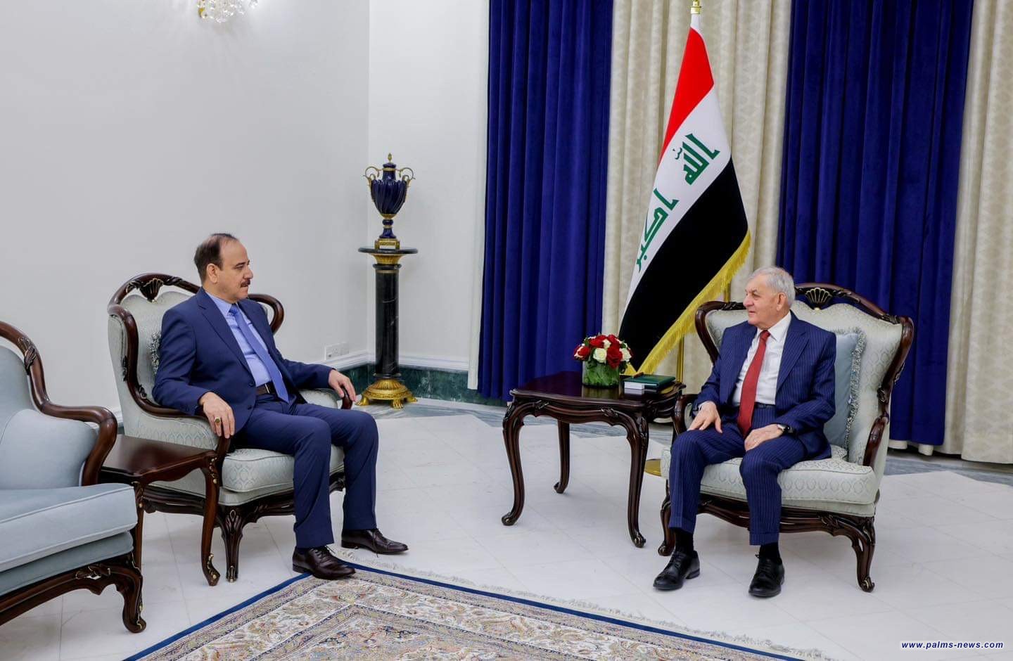 الرئيس العراقي: نؤكد على ضرورة استلهام معاني التسامح والتآخي لتعزيز الأواصر بين مكونات المجتمع