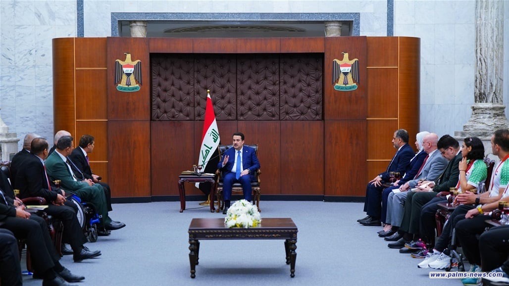 السوداني يوجّه بمنحة شهرية وقطعة أرض لأبطال البارالمبية