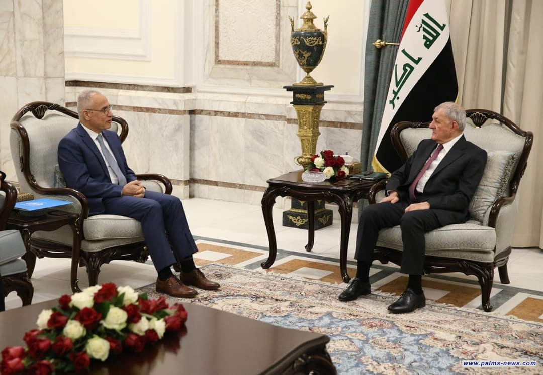 بعد السفير الروسي الرئيس العراقي يستقبل نائب الممثل الخاص للأمم المتحدة