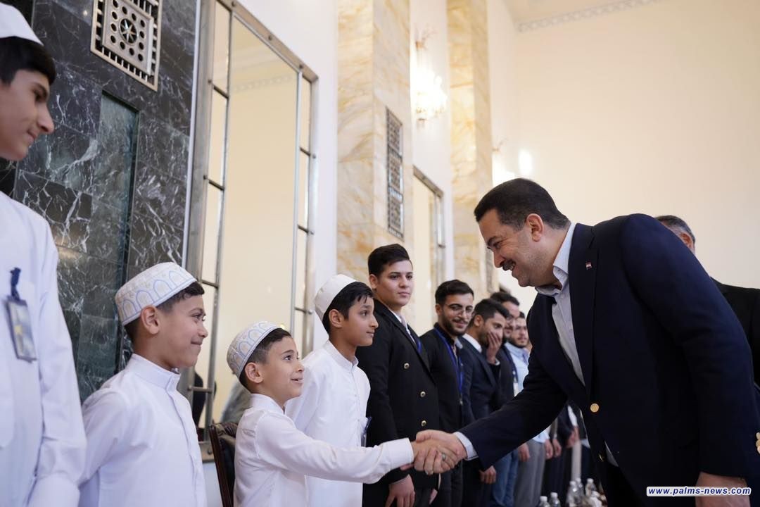 السوداني يستقبل عدداً من حفظة وقراء القرآن من مختلف محافظات العراق