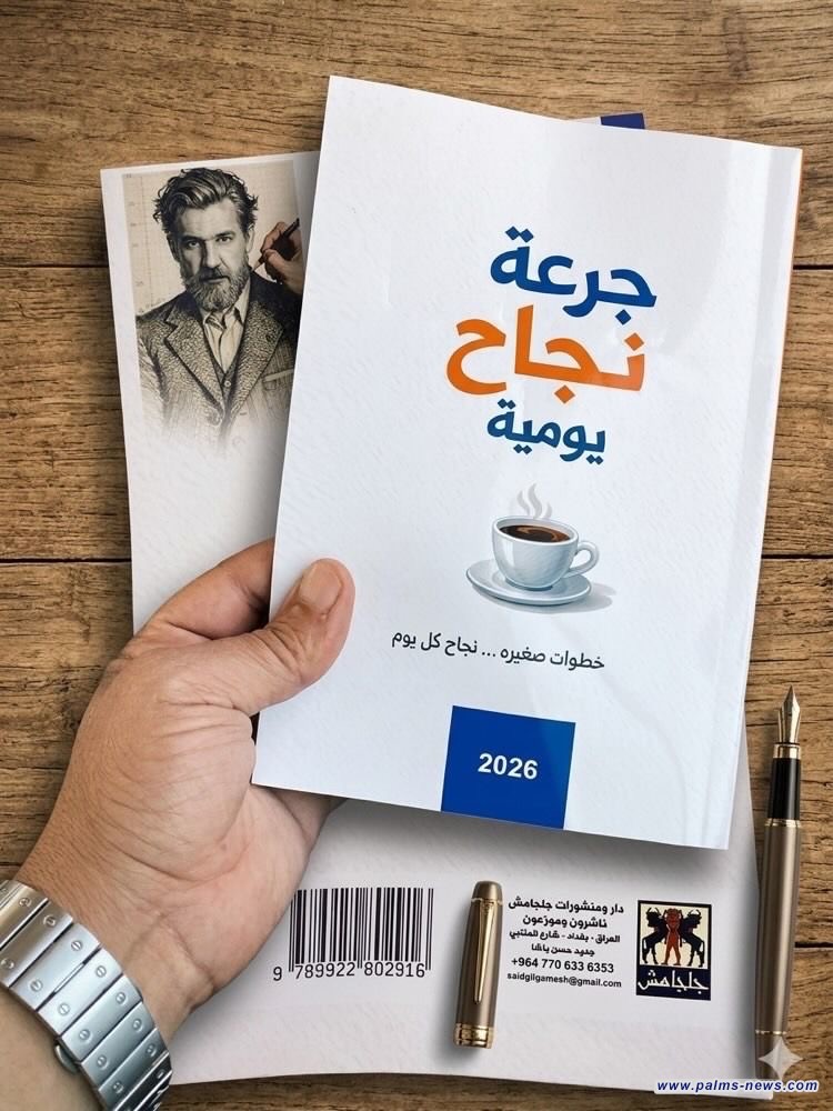 "جرعة نجاح يومية" كتاب جديد للكاتب العراقي علي الوائلي