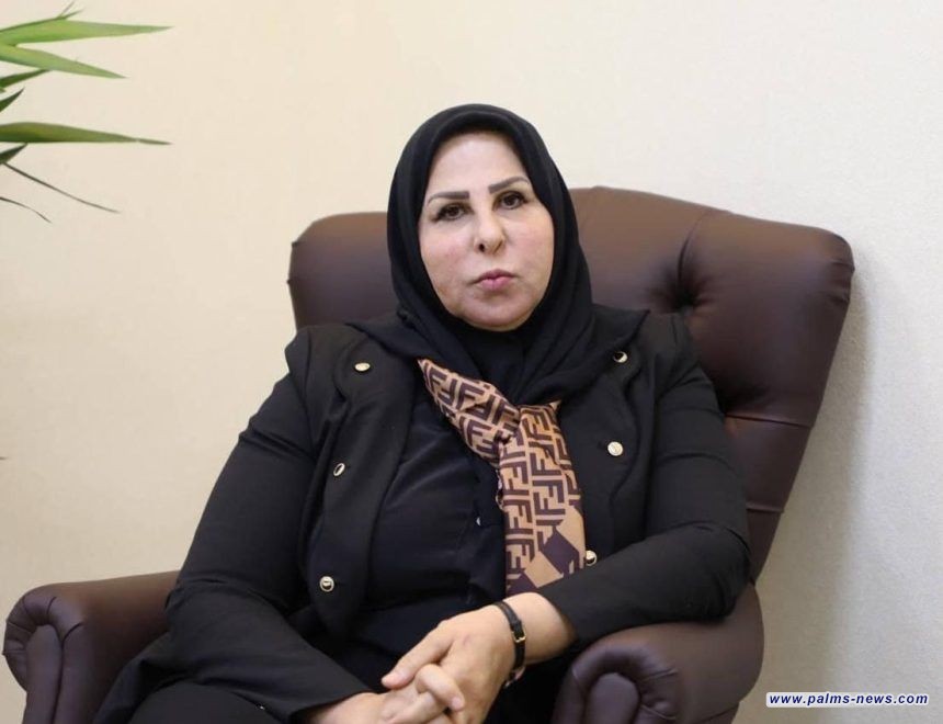 عالية نصيف تعلن ادراج محاضري 2020 في الموازنه بجهود اعضاء دولة القانون