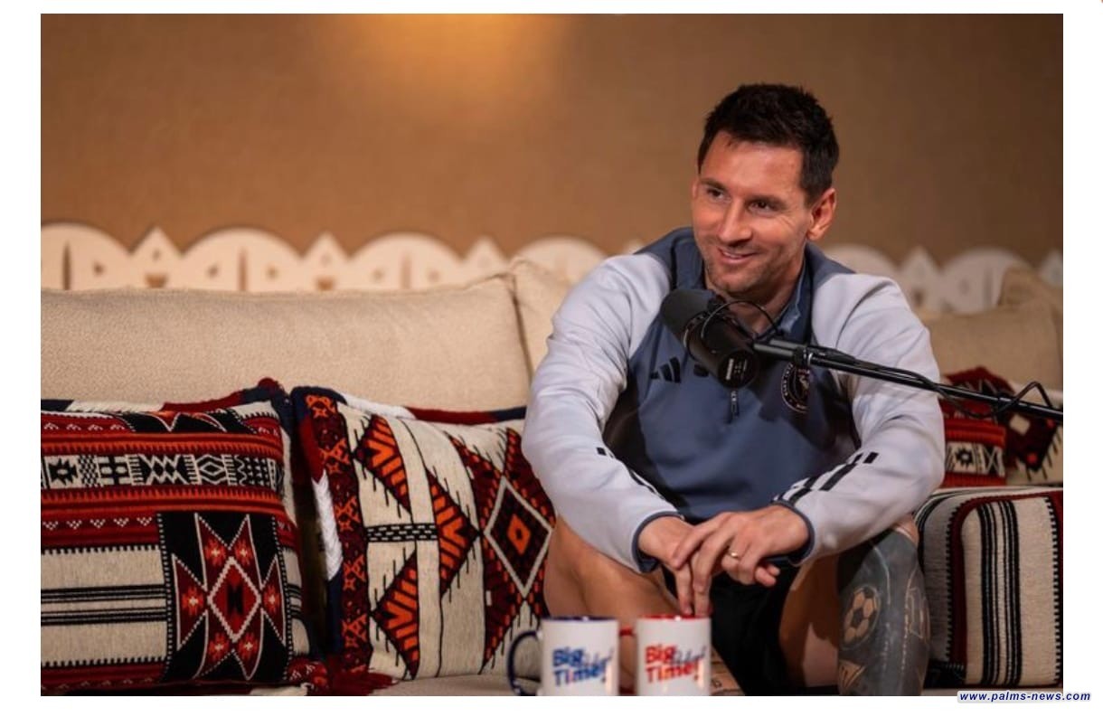 ميسي ضيفاً على عمرو أديب في السعودية