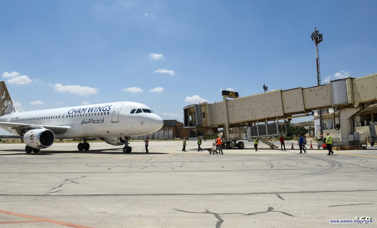 خروج مطاري دمشق وحلب عن الخدمة بعد قصف إسرائيلي