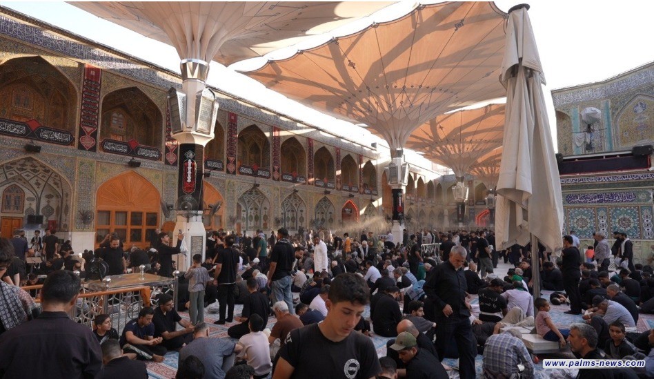 العتبة العلوية المقدسة تستنفر إمكاناتها بخطة متكاملة لخدمة زائري ذكرى وفاة الرسول (ص)