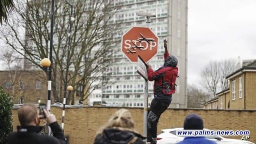 سرقة مزعومة لعمل فني أنتجه بانكسي بعد أقل من ساعة على عرضه