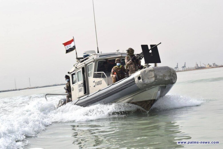 العراق ينفذ عملية امنية في عمق البحر بمياه الخليج العربي
