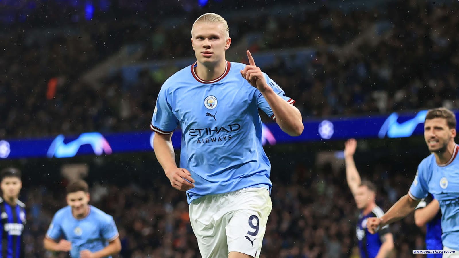 هالاند يسجل رقماً جديداً بدوري أبطال أوروبا