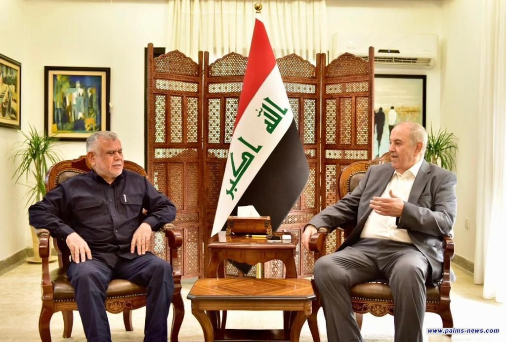 علاوي والعامري يناقشان ملف الانتخابات المحلية