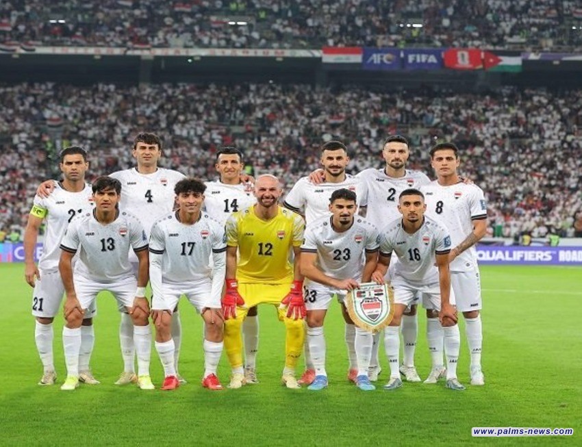 المنتخب العراقي يقفز للمركز الـ 54 عالمياً والسادس آسيوياً بتصنيف الفيفا