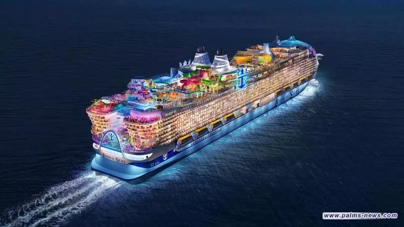 أكبر سفينة سياحية في العالم للإبحار تجري رحلات تجريبية قبل دخولها الخدمة عام 2024