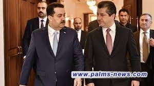 بارزاني يبحث المراحل النهائية للإتفاق النفطي مع محمد شياع السوداني