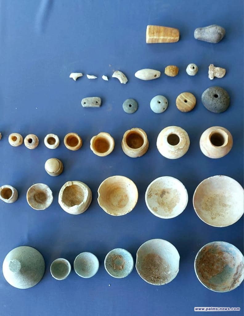 تسليم ٢٣٠ قطعة أثرية إلى مفتشية آثار الديوانية من مواطنين